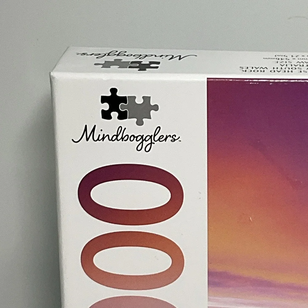 1000 Piece Mind boggles Jigsaw Puzzle Horse head Rock Australia‎ New In Box